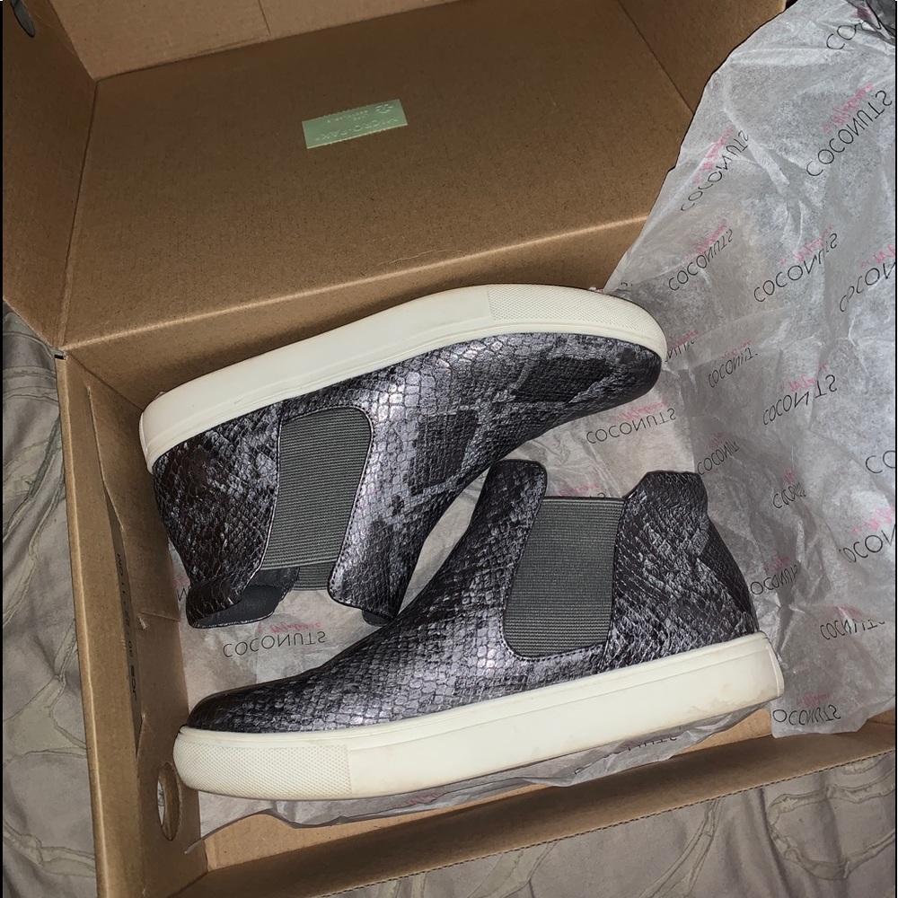 Coconuts by Matisse snakeskin sneakers